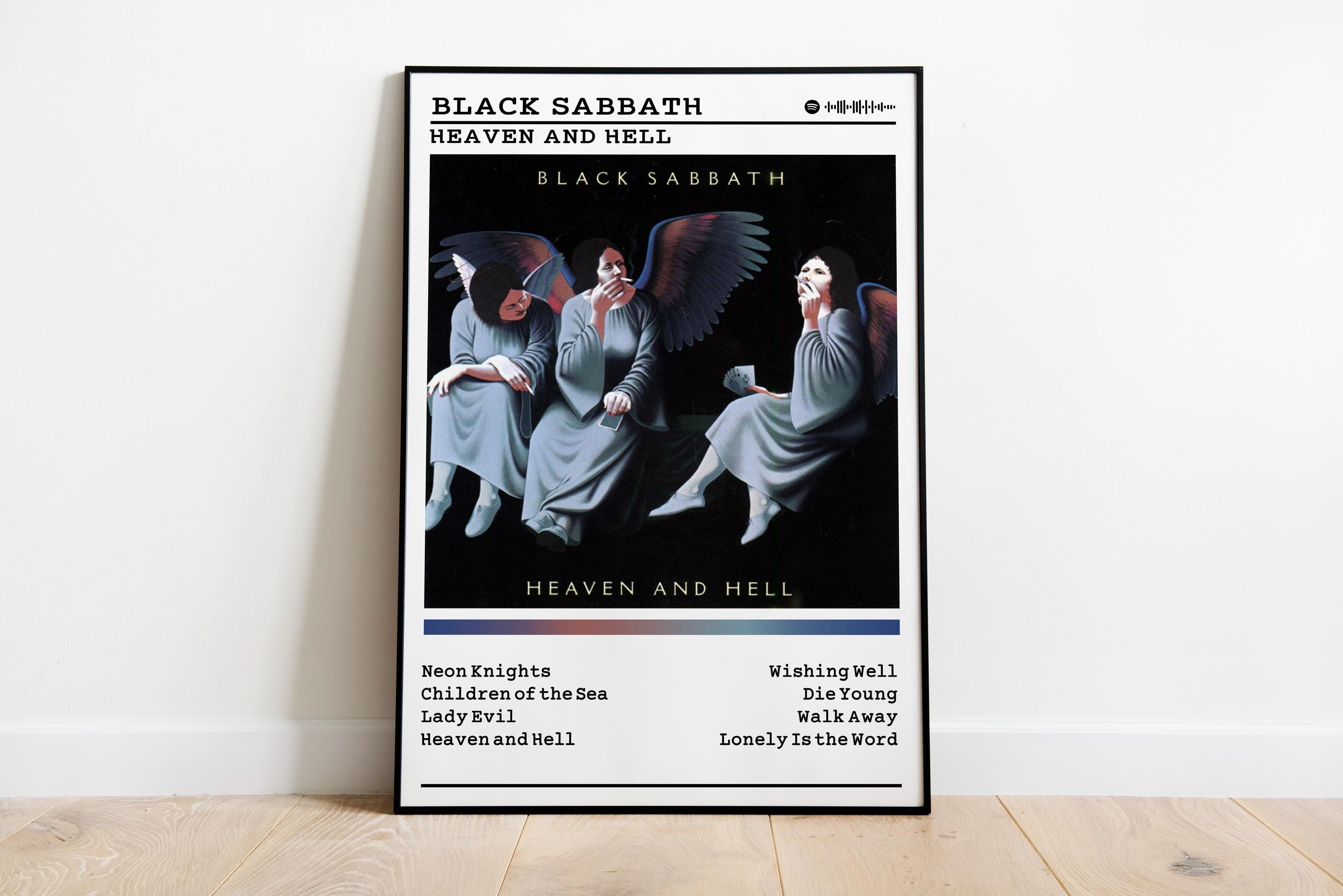 Black Sabbath Heaven and Hell Album Poster | Matte Print - Etsy