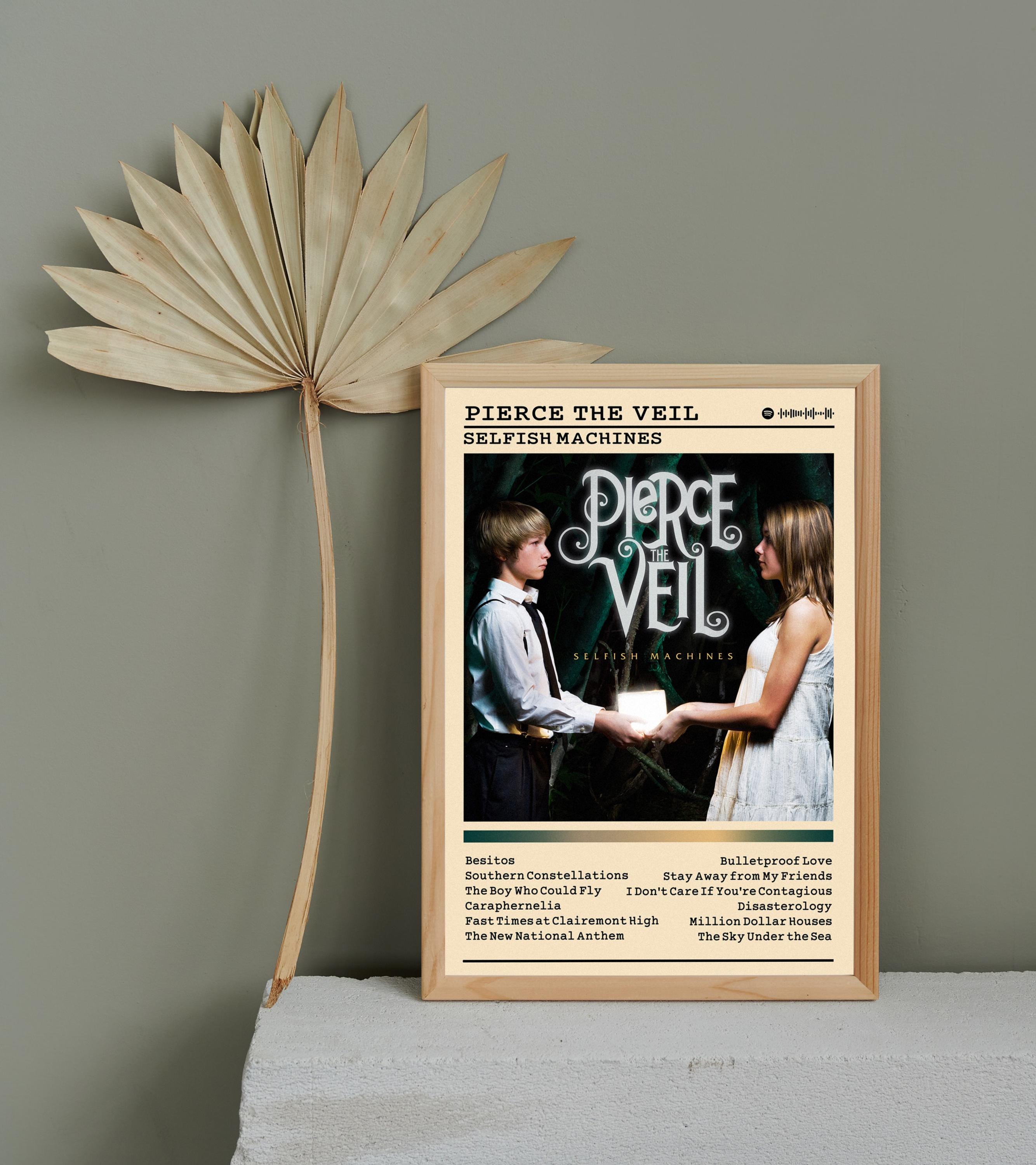 Pierce the Veil - Selfish Machines Album Poster: Rock Music Wall 