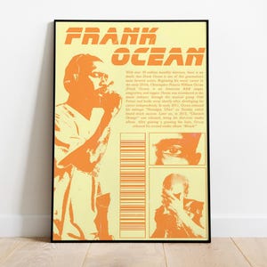Ocean Frank Poster - Etsy Canada