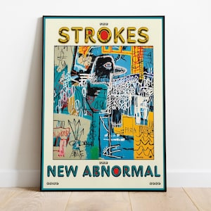 The Strokes Album Cover Poster: Music Wall Art Print