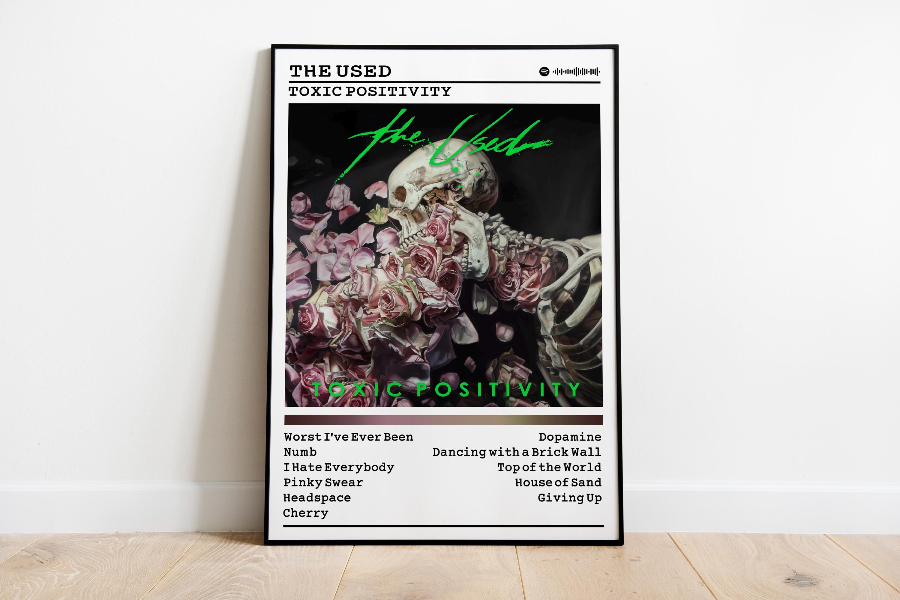 The Used 'toxic Positivity' Album Cover Art Print - Etsy