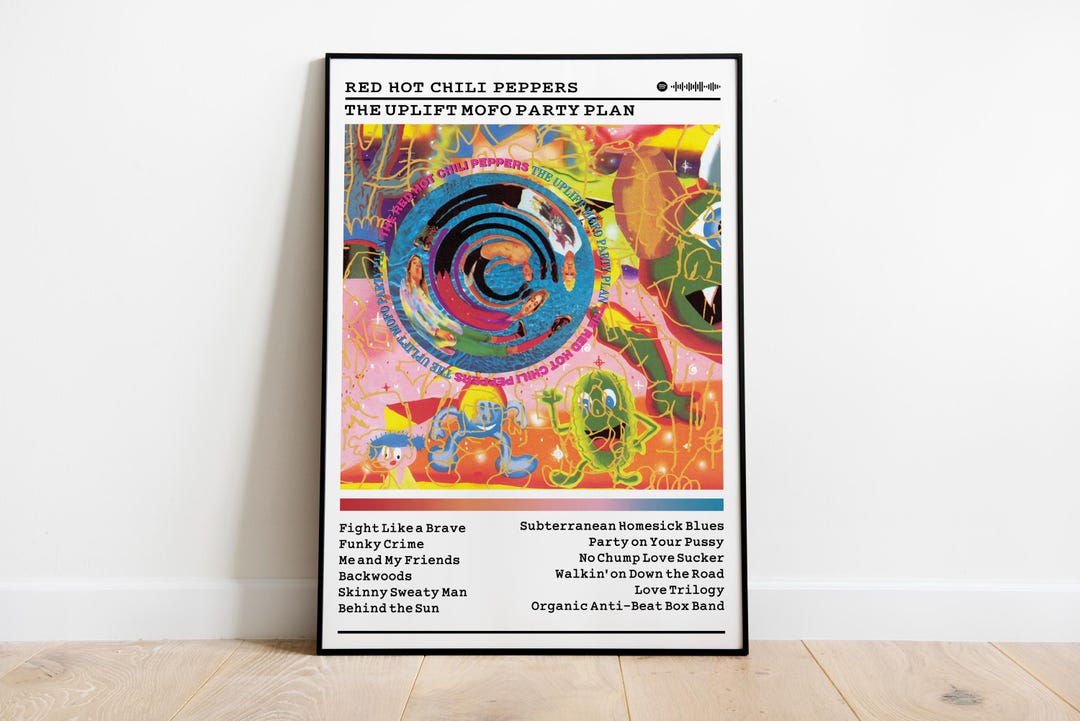 Red Hot Chili Peppers - the Uplift Mofo Party Plan Album Poster