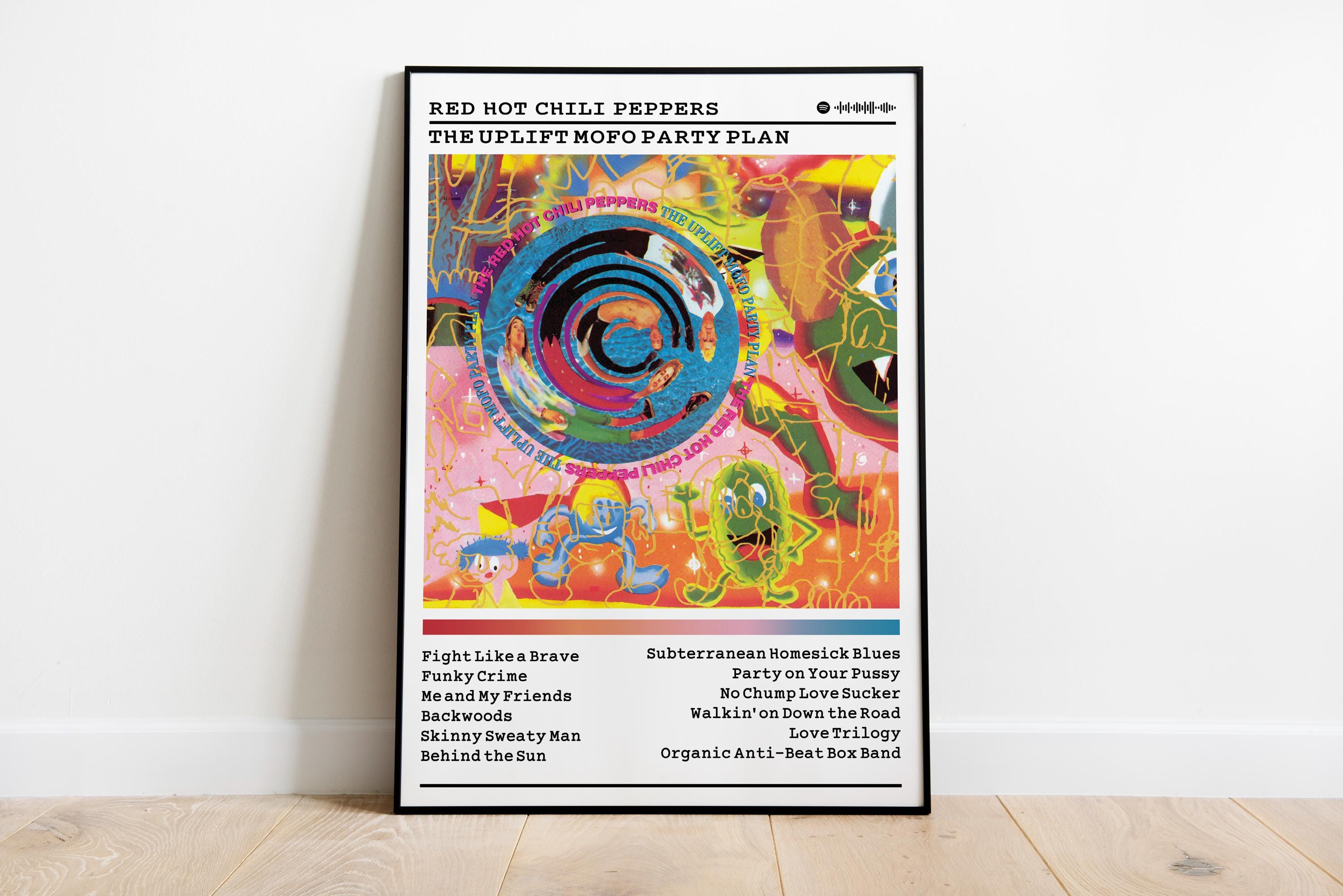 Red Hot Chili Peppers - the Uplift Mofo Party Plan Album Poster