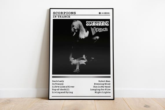 Scorpions in Trance Album Poster | Matte Fine Art Print - Etsy