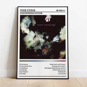 The Cure Kiss Me Kiss Me Poster - Etsy