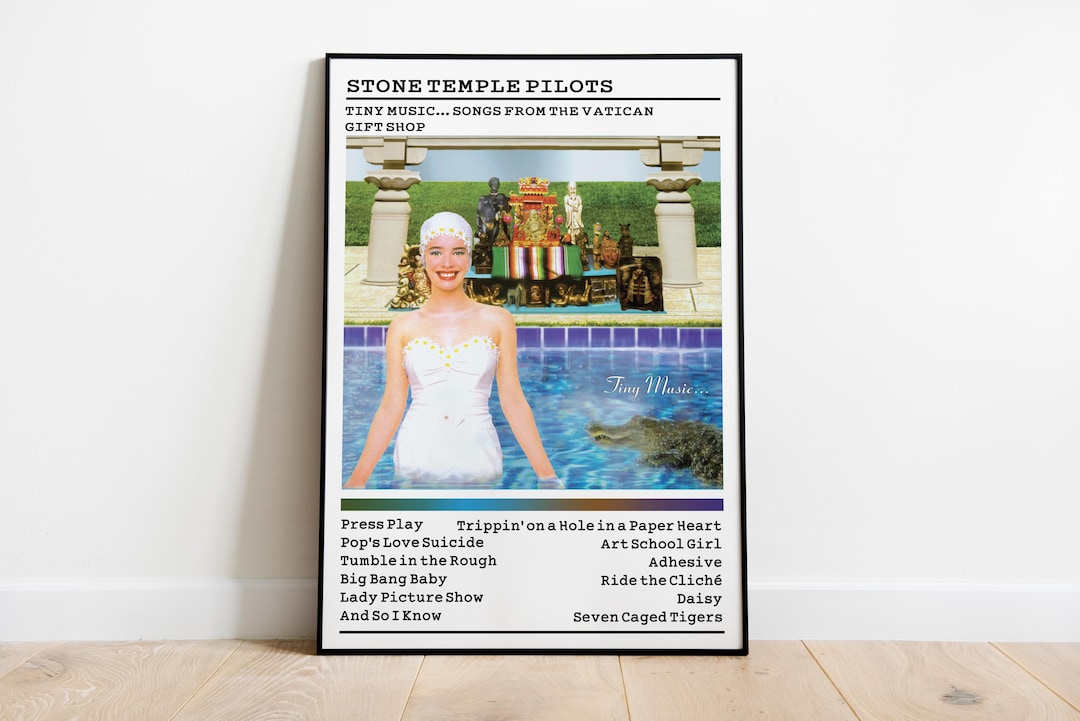 Stone Temple Pilots 'tiny Music' Album Cover Poster - Etsy Israel