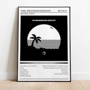 The Neighbourhood Poster | Wiped Out! Poster | Album Poster Prints | Wall Decor Posters | Album Cover | Rock Music Poster