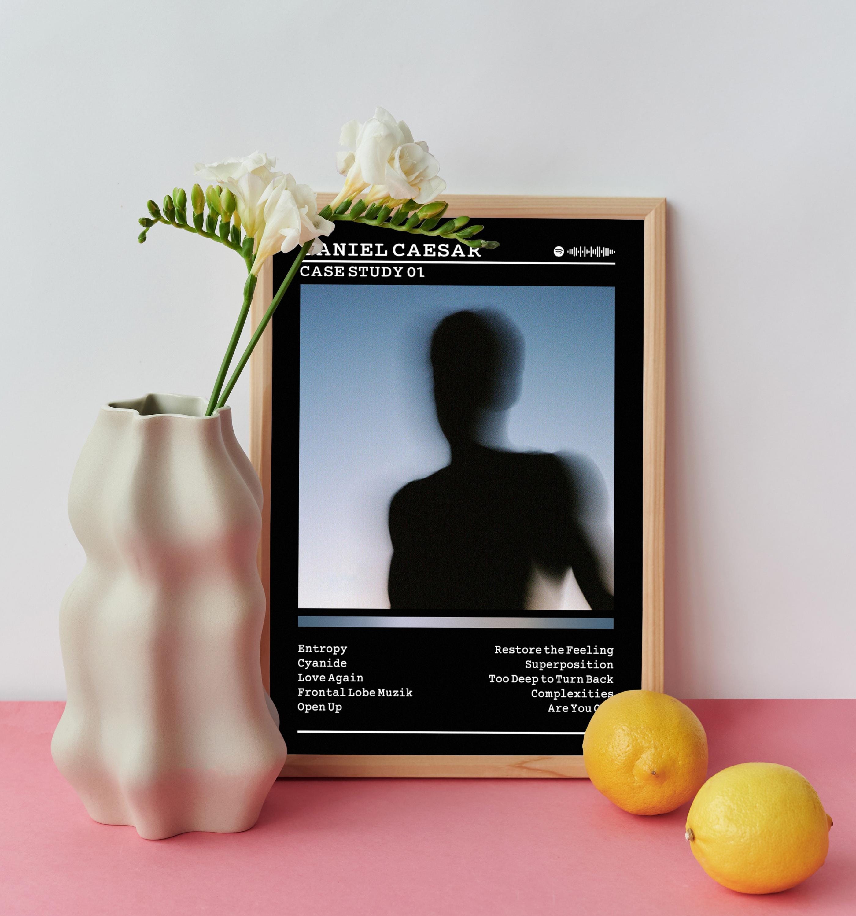 Daniel Caesar 'case Study 01' Album Poster | Matte Art Print - Etsy