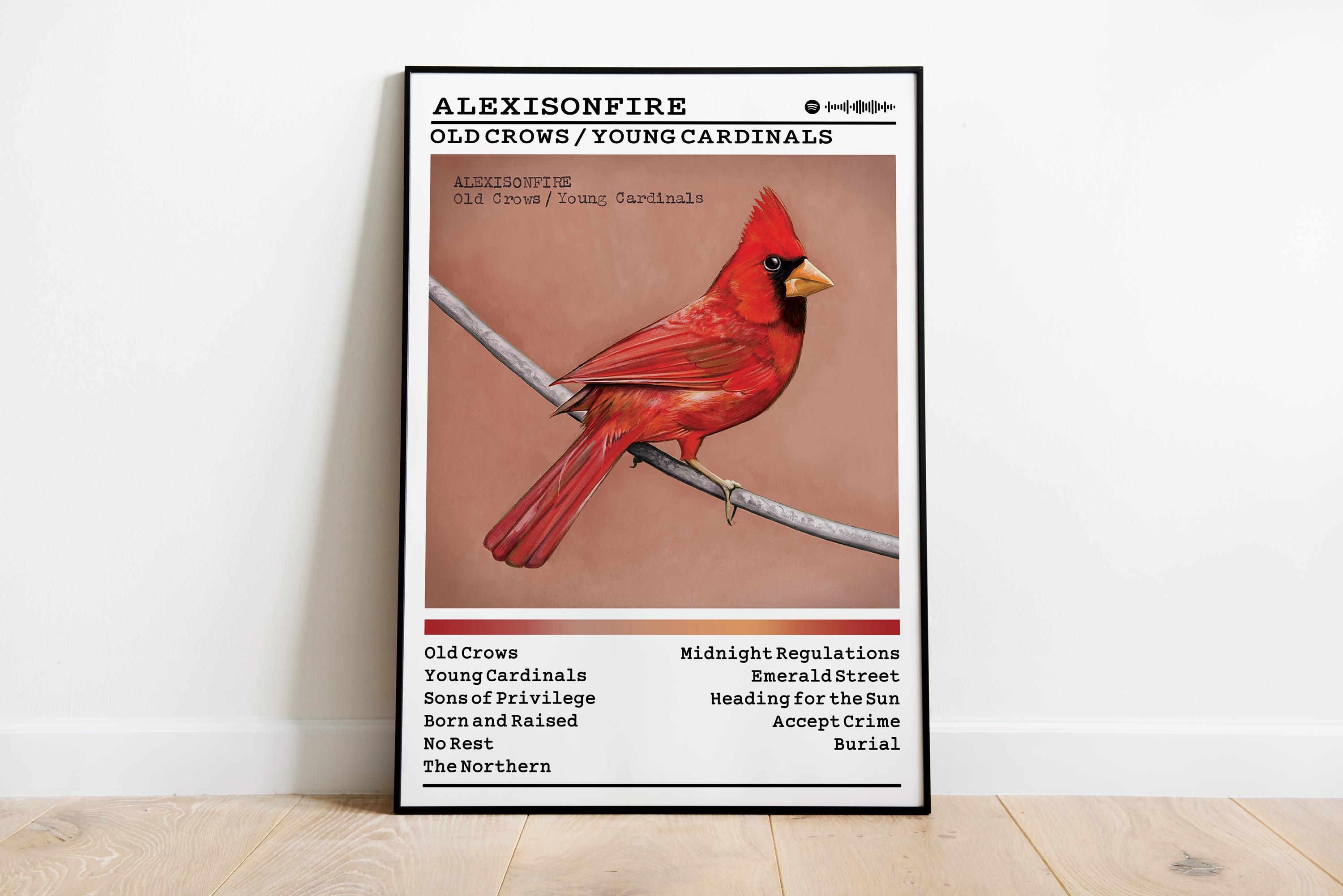 Alexisonfire Old Crows Young Cardinals Album Poster | Matte Print