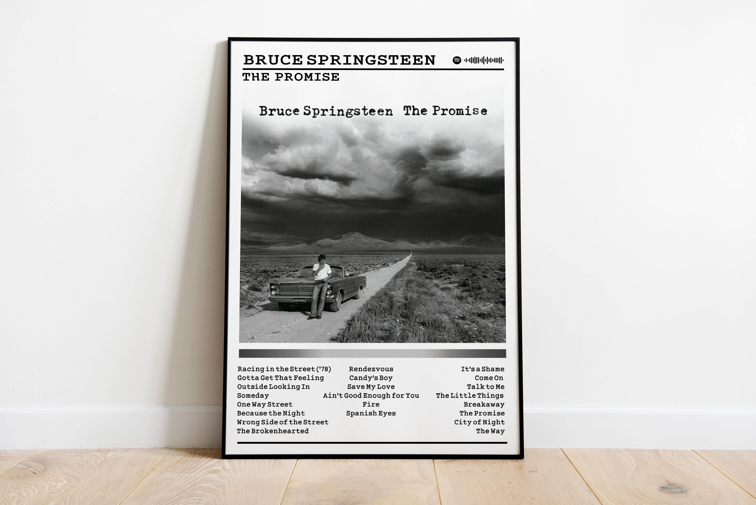 Bruce Springsteen 'the Promise' Album Poster: Rock Music Wall Art