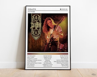 Death Vivus! Album Poster | Metal Music Wall Art