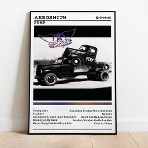 Aerosmith Poster Pump - Etsy