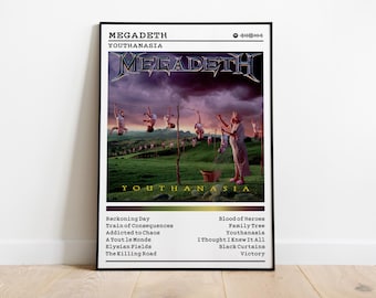 メガデス　Megadeth　未使用　ポスター　非売品　スラッシュメタル　メタル USA製 バンドTシャツ MEGADETH/メガデス スラッシュメタル バンドT