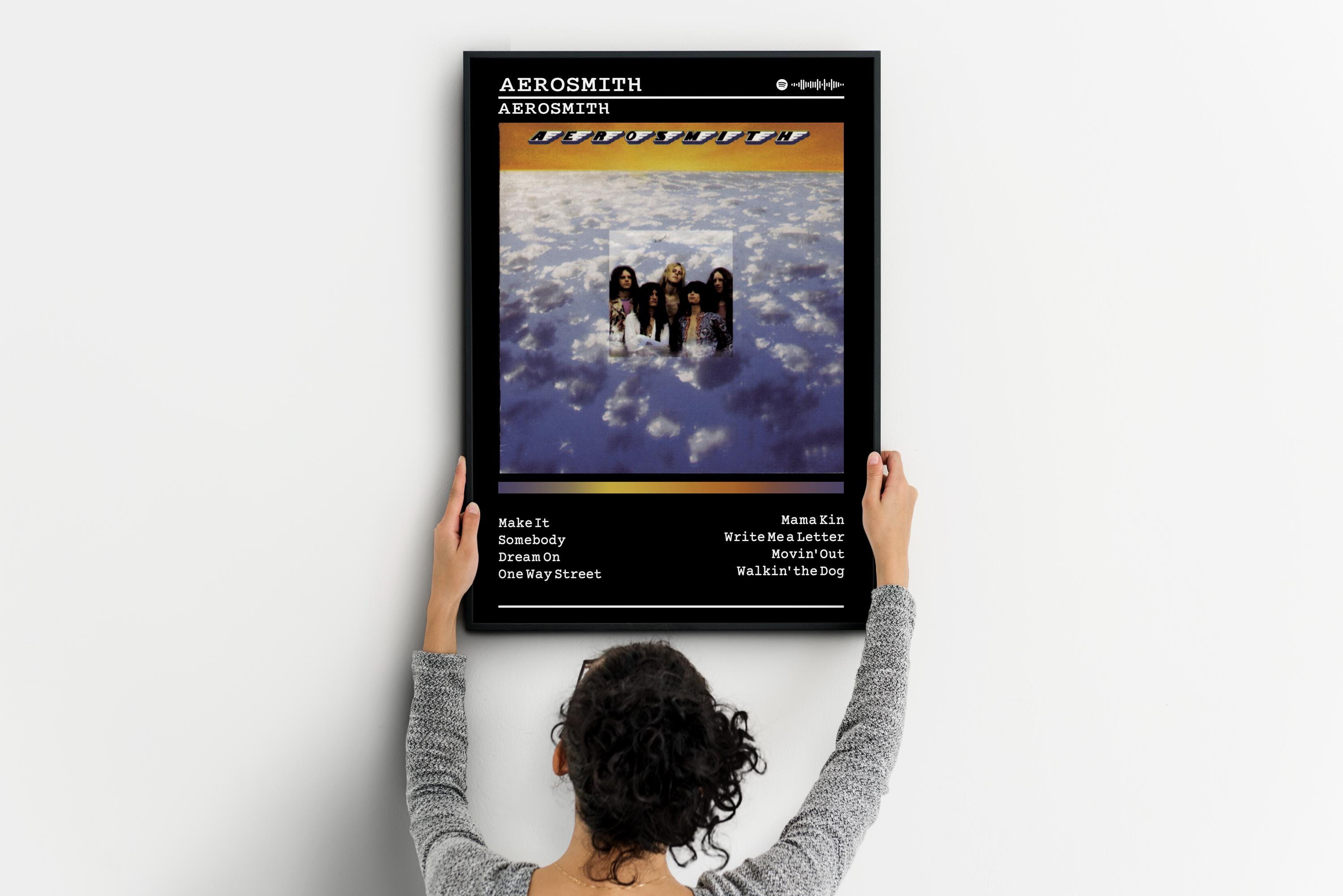 Aerosmith Poster | Aerosmith Print | Album Poster Prints | Wall Decor ...