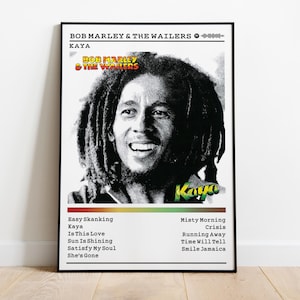 Bob Marley Exodus Album Poster: Reggae Music Wall Art - Etsy