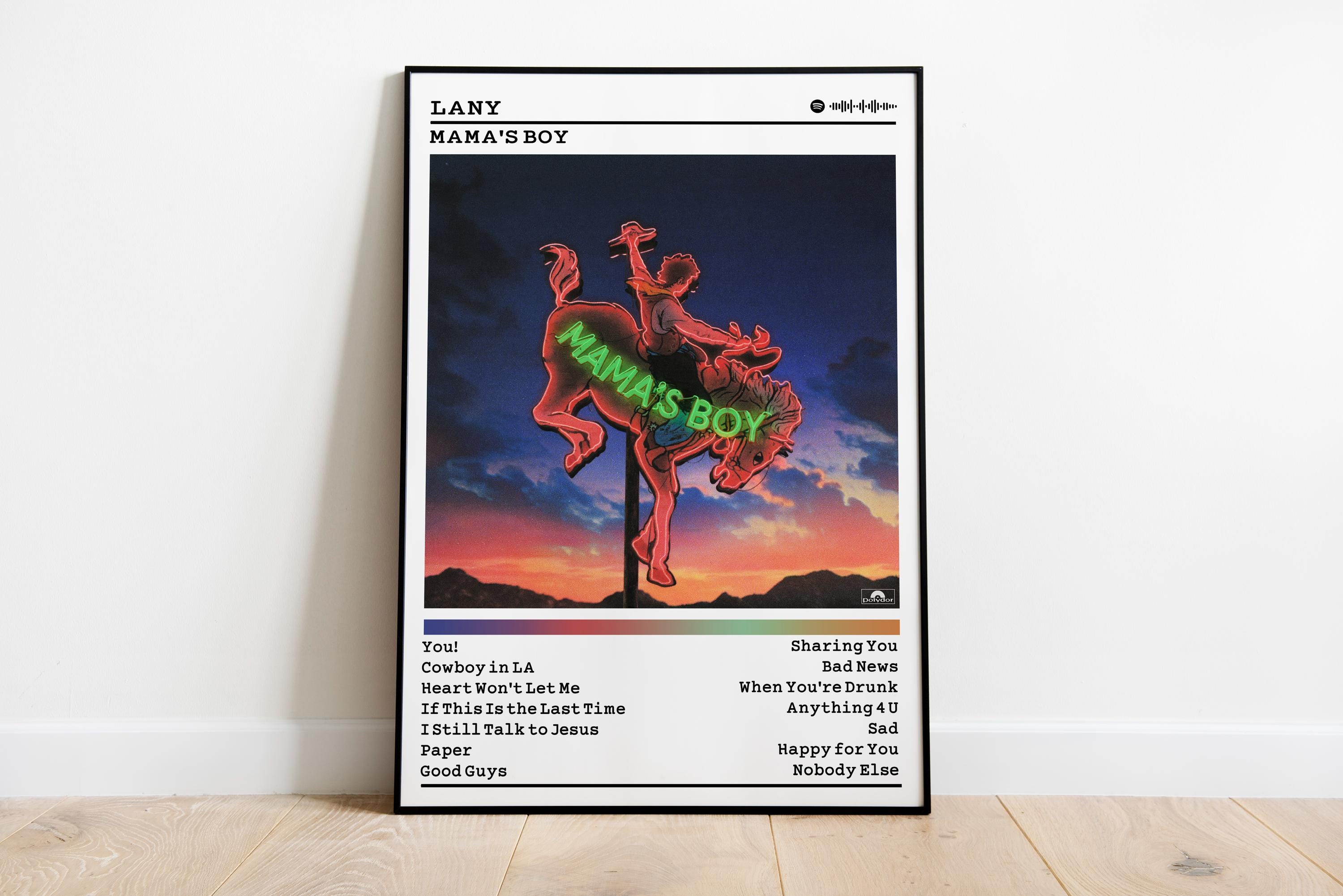 Lany - Mama's Boy Album Poster: Matte Finish Wall Art - Etsy