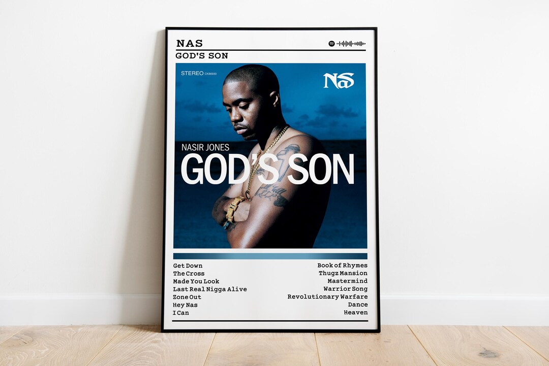 Nas - God's Son Album Poster: Rap Music Wall Art - Etsy