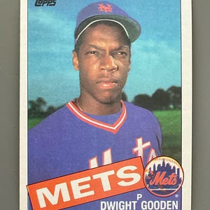 Dwight Gooden 1985 Topps Baseball #620 Rookie Card Original Issue RC New York Mets Sharp The Doctor