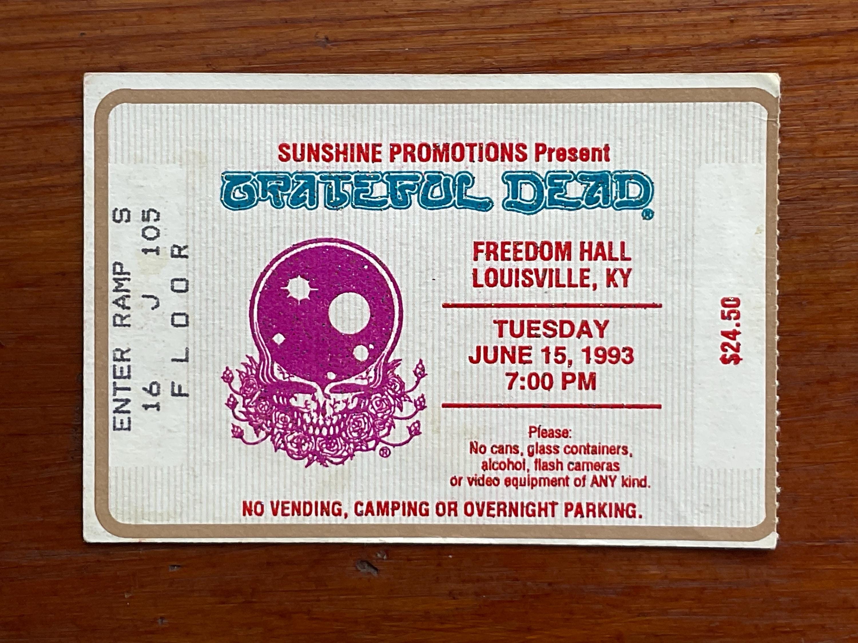 Dead Ticket Stub - Etsy