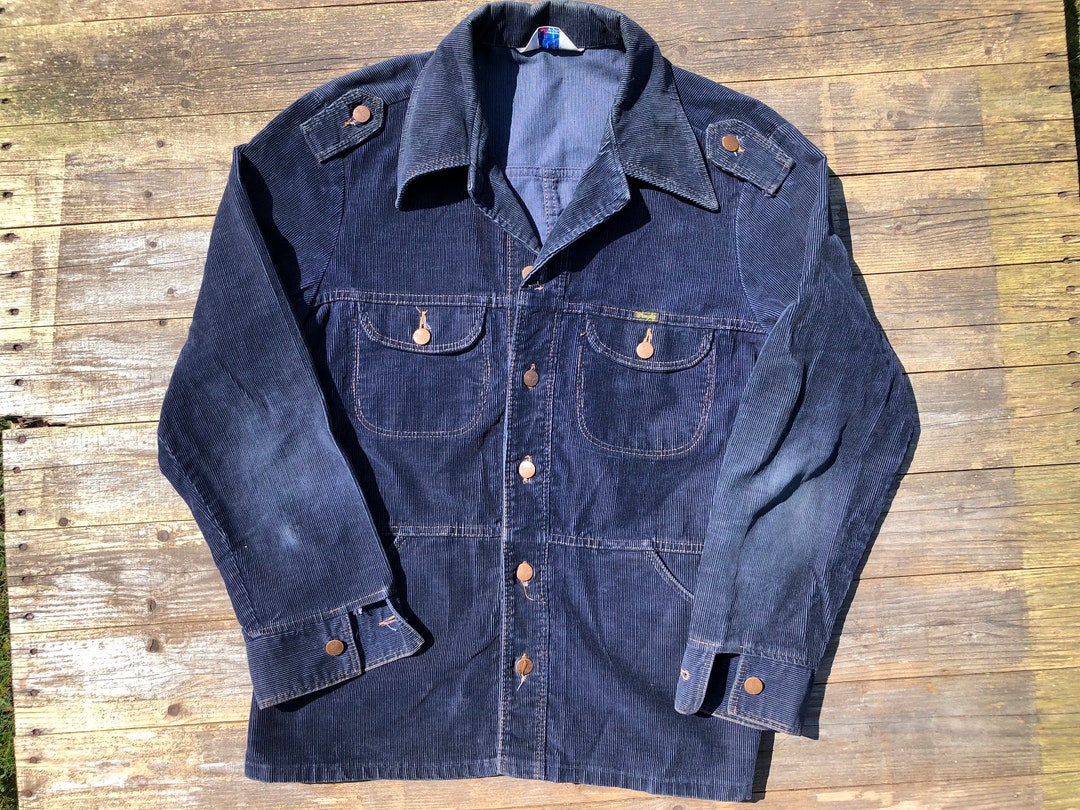 70s euro vintage Wrangler ウールジャケット VINTAGE WRANGLER FUR LINED DENIM JACKET 1970S SIZE 42 MADE