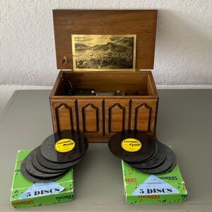 Thorens Disc Music Box - Etsy