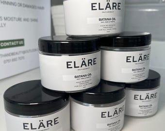 ELÄRE Óleo de Batana 100% Puro Orgânico Não Refinado