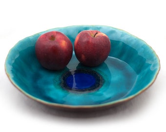 set of cornflowers dishes