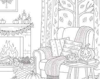 Cozy Coloring Book
