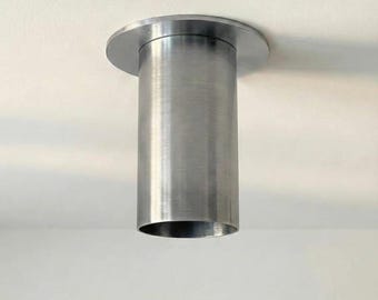 Mid Century Modern Brass Spotlight – Handmade Adjustable Ceiling Light, Vintage Style Directional Fixture