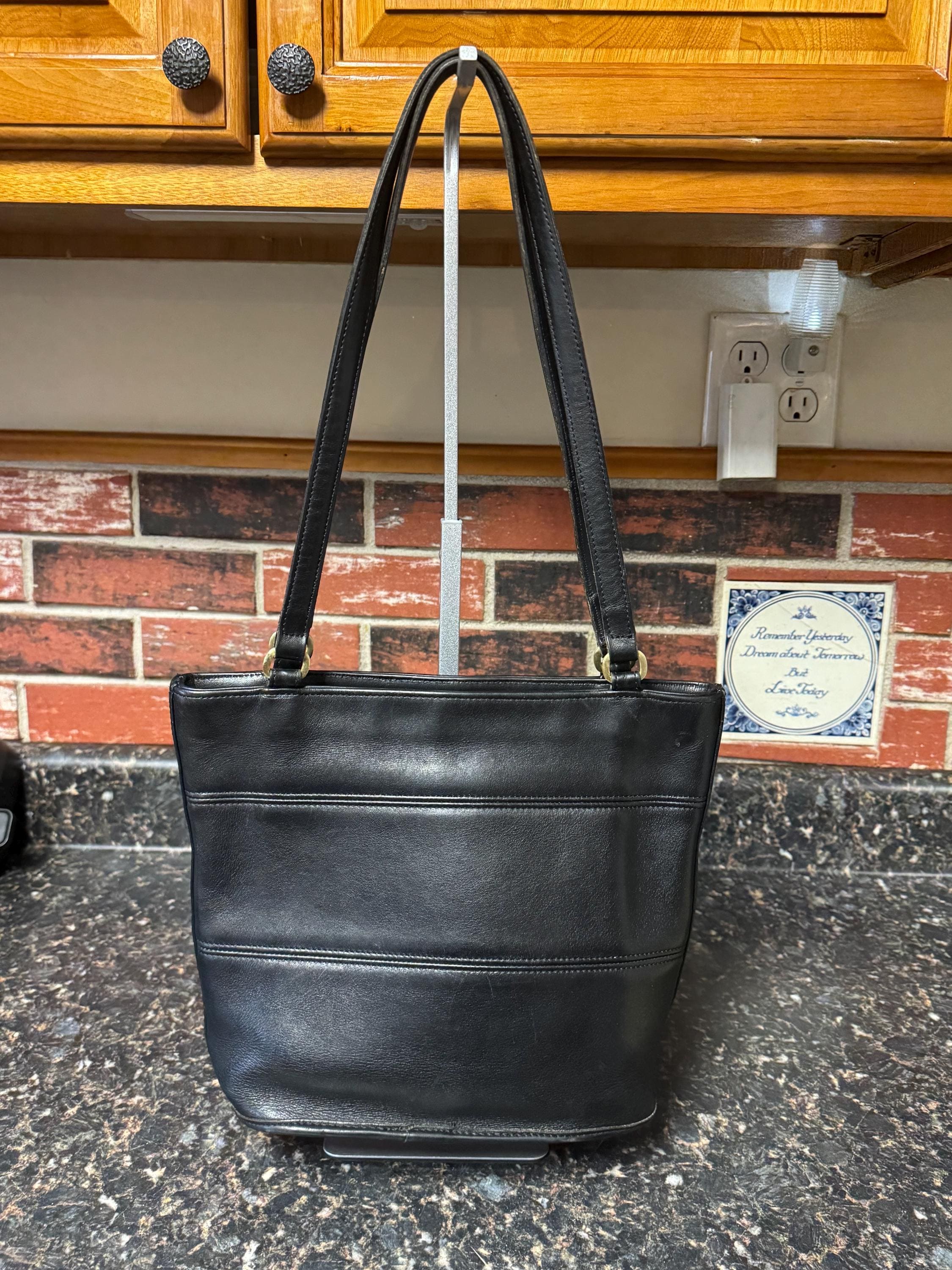バッグ Vintage Coach Tribeca Shopper Tote Large Coach Vintage Tribeca Shopper Tote Purse Glovetanned Leather