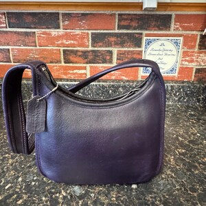 Vintage Coach Ergo Shoulder Bag | Ink Leather | Style 9020-rare - Etsy