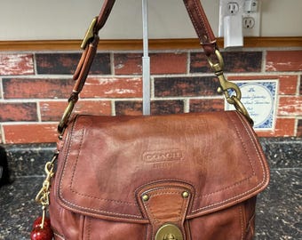 バッグ Coach Legacy Turnrock Slim Flap Leather COACH Legacy Turnrock Slim Flap Shoulder | eBay