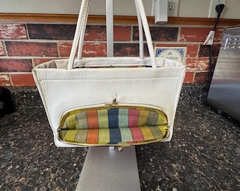 Legacy Striped Coach Over the Shoulder Purse C0868-41674 Has S Few
