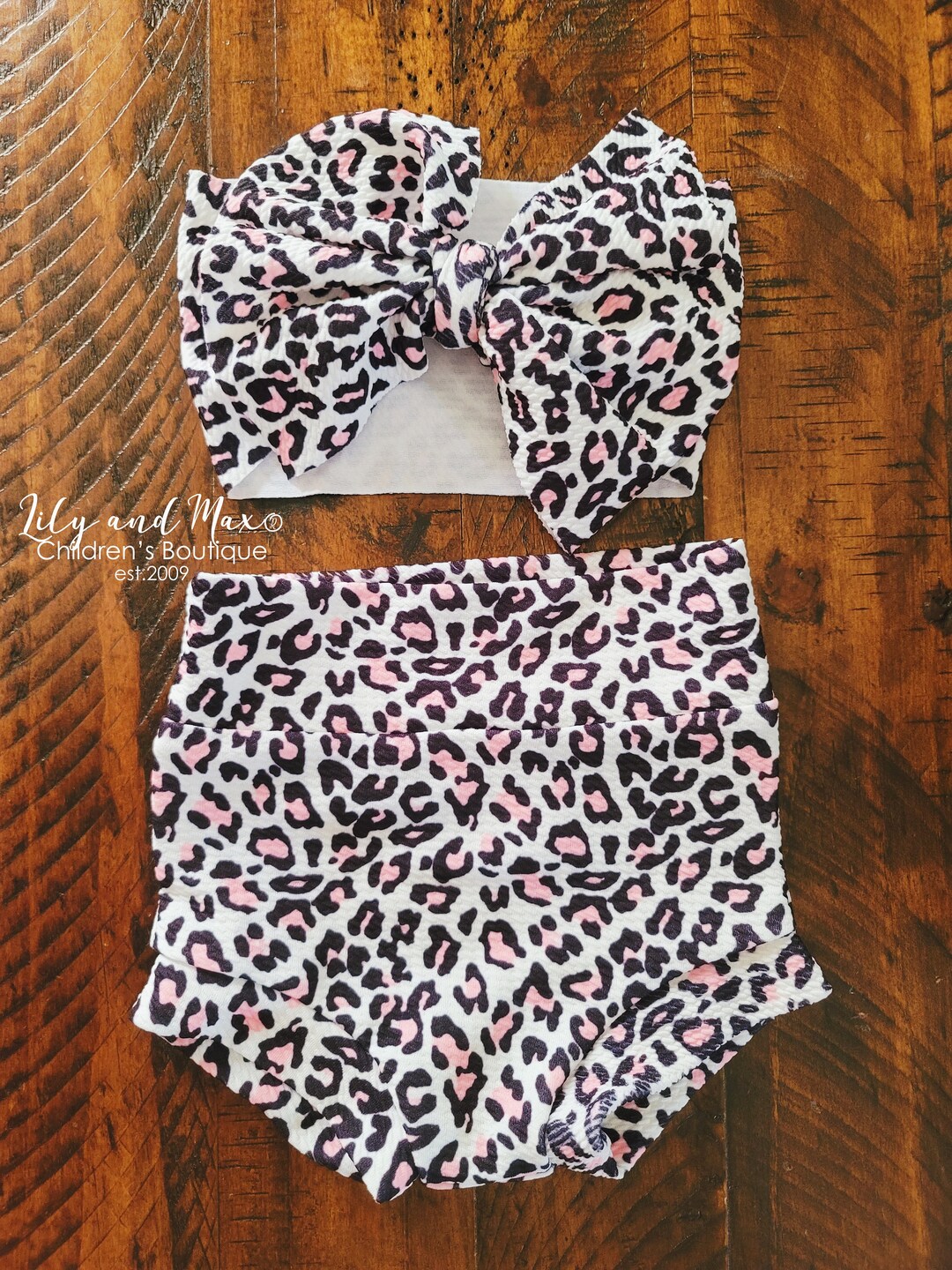 Baby Bummies, Leopard Bummie Set,leopard Bummies, Baby Bloomers, Wild