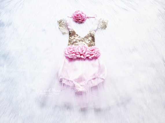birthday sequin romper