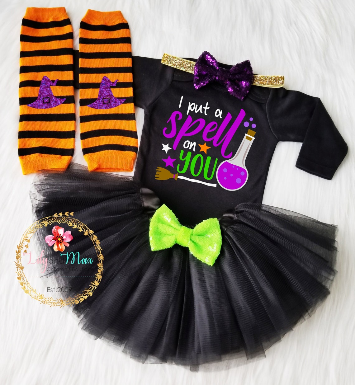Baby Girl Halloween Costume Outfit 1st Halloween Outfit I Etsy