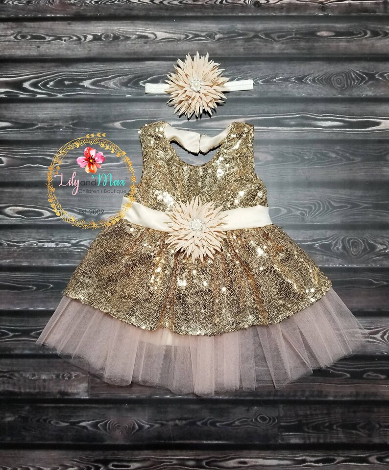 infant sequin dress