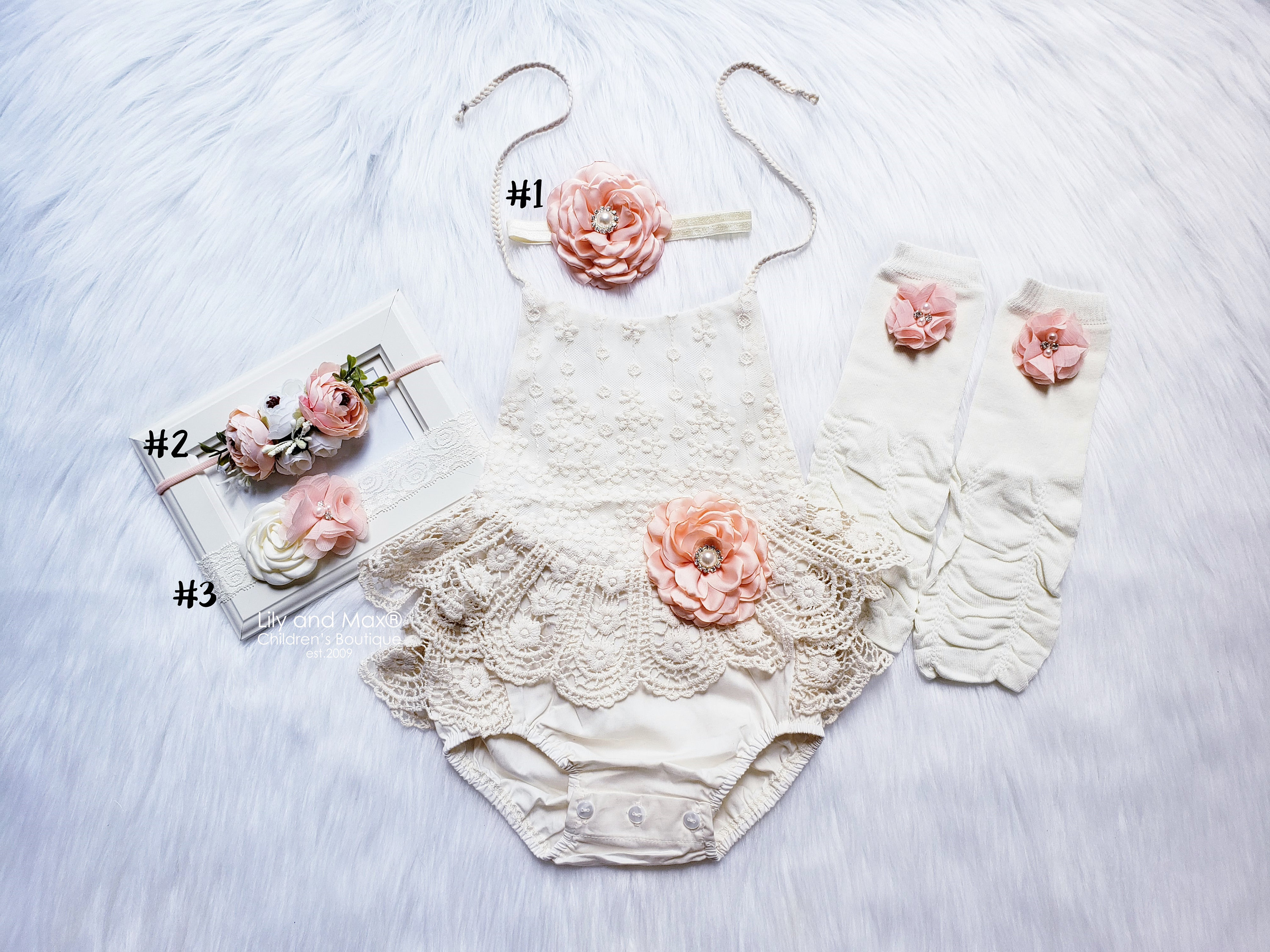 Baby Log Cabin Romper