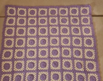 Crochet baby blanket,  baby bedspread, baby room, bed blanket