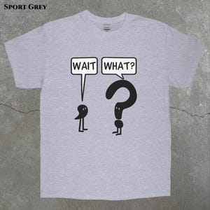 Warten Sie, was Meme Shirt, Dummes Meme Shirt, lustiges Meme Shirt, Gehirn Rot Shirt, unangemessenes lustiges Gag Geschenk, Gen Z Meme T-Shirts, lustiges Shirt Austausch Bild 4
