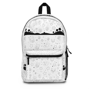 Animal Print Backpack, School Travel Bag, Kids Gift, Back to School Backpack, Cute Backpack