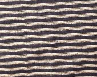 Pillow Case / Standard Pillow Case / Queen Pillow Case / Pillowcase / Blue Stripe Pillowcase / Pillow Case Cover / Handmade Pillow Case