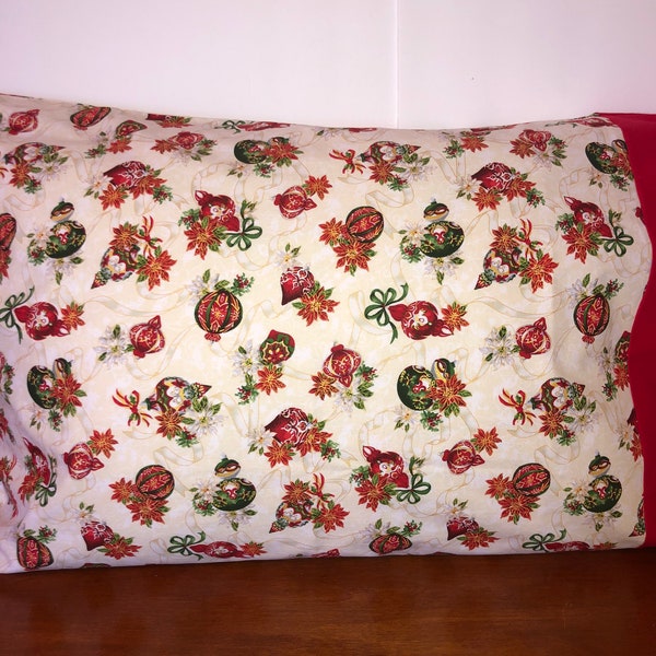 Christmas Pillowcase Etsy