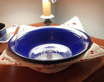 Microwave Bowl Cozy Soup Bowl Cozy Pot Holder Reversable Bowl Cozy Bowl Cherry Bowl Pot Holder Hot Pad Large Bowl Cozy Regular Bowl Cozy