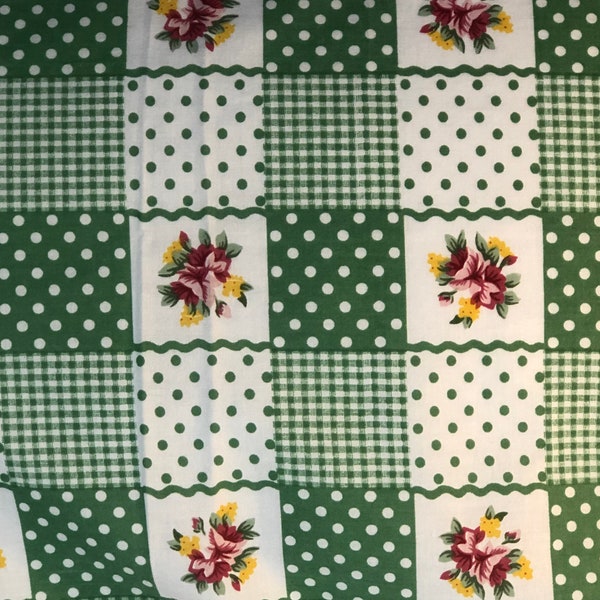 Pillow Case / Standard Pillow Case / Queen Pillow Case / Pillowcase / Green Floral Pillowcase / Pillow Case Cover / Handmade Pillow Case  