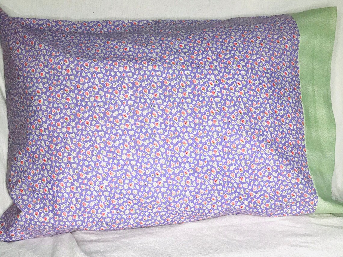 Standard Pillow Case / Queen Pillow Case / Floral Pillowcase / Etsy