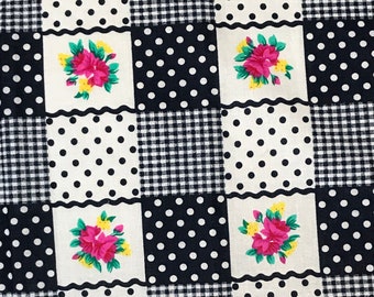 Pillow Case / Standard Pillow Case / Queen Pillow Case / Pillowcase / Blue Floral Pillowcase / Pillow Case Cover / Handmade Pillow Case