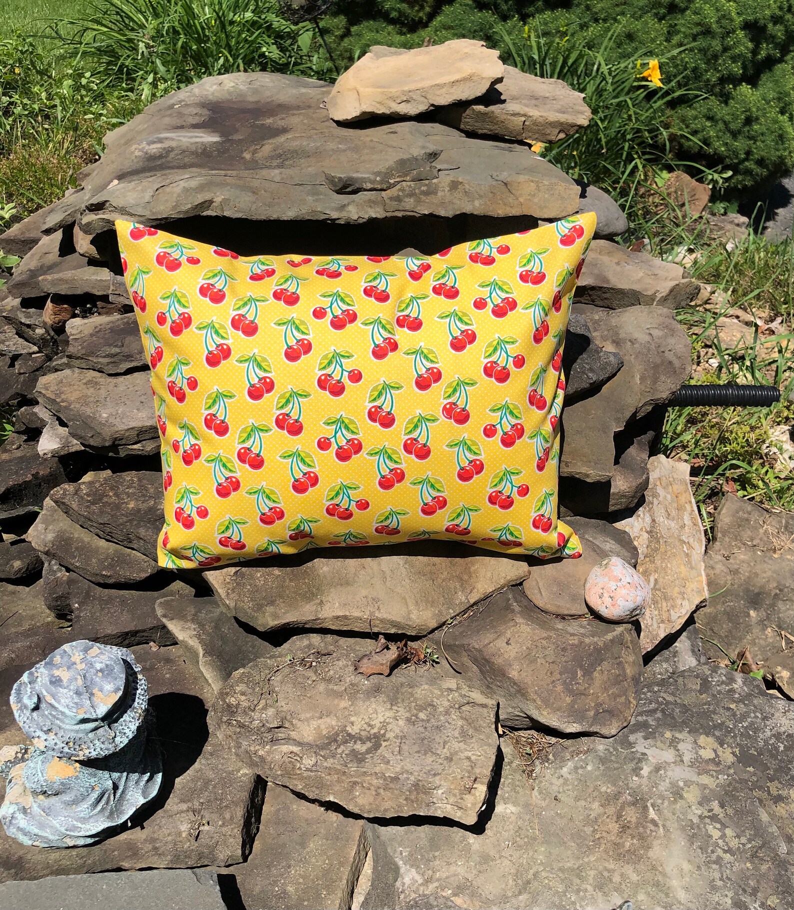 Travel Pillow Case Accent Pillow Case Cherry Travel Pillow Etsy