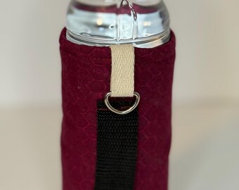 Water Bottle Cozy / Water Bottle Sleeve / Tall Cozy /Fits Standard 16.9 Water Bottle / Bottle Cozy / Bottle Sleeve /Bottle Cover/ Bottle Bag