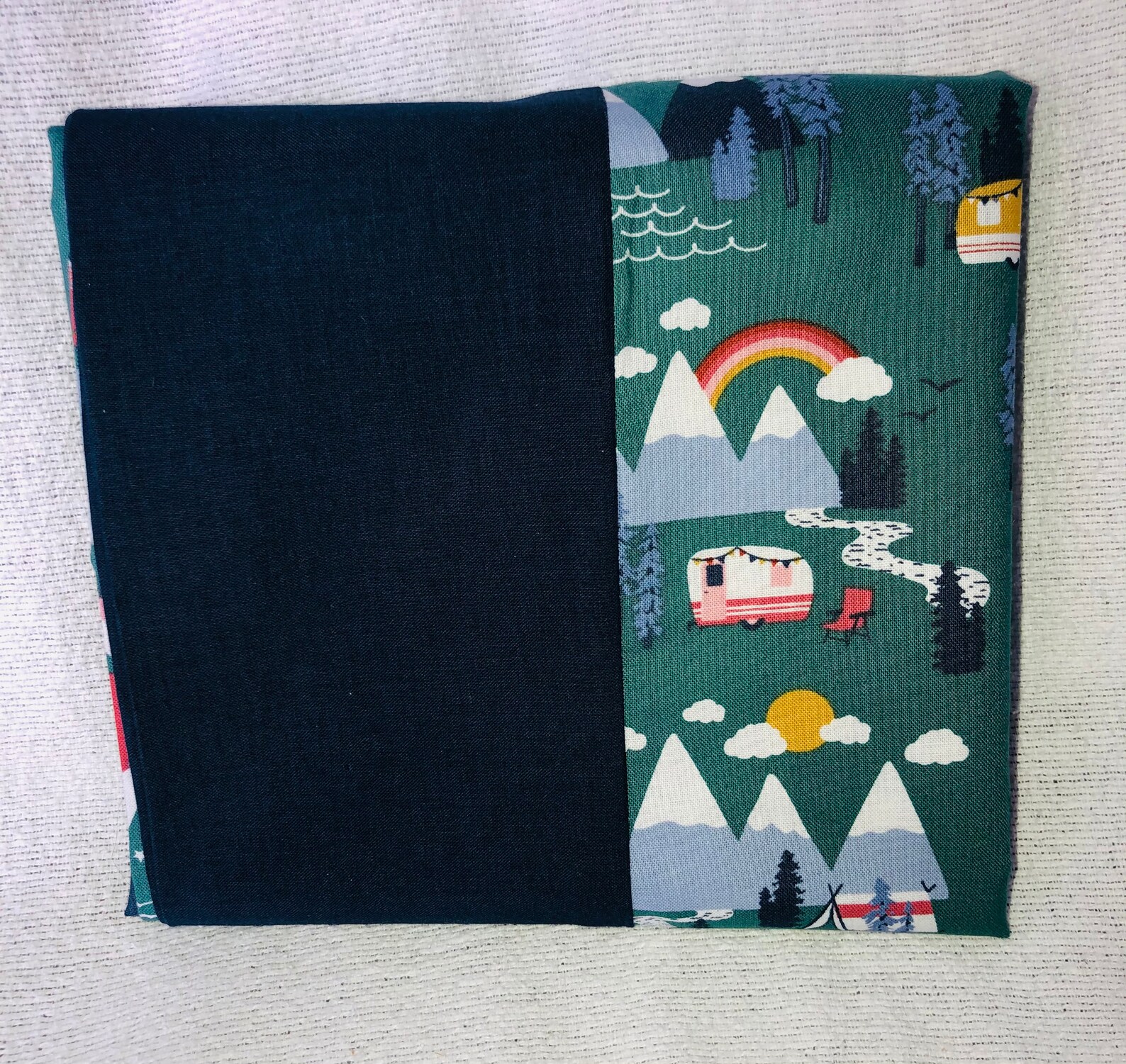 Camping Pillow Cases Standard Queen All Cotton Camper Wooded Etsy